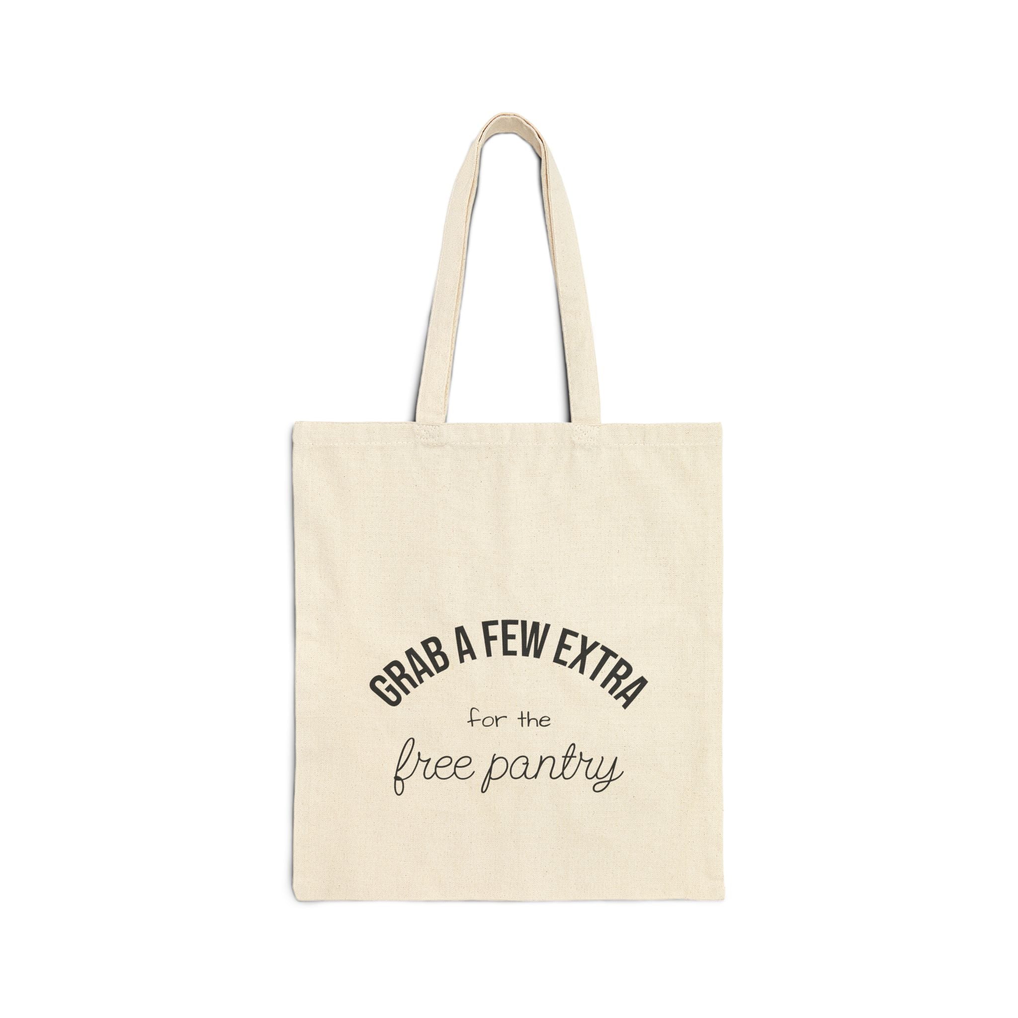 Cotton Canvas Tote Bag